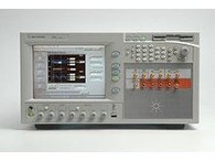 Defnyddiwyd generadur data pwls Agilent 81141A