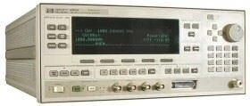 Defnyddiwyd generadur signal Agilent 83640L